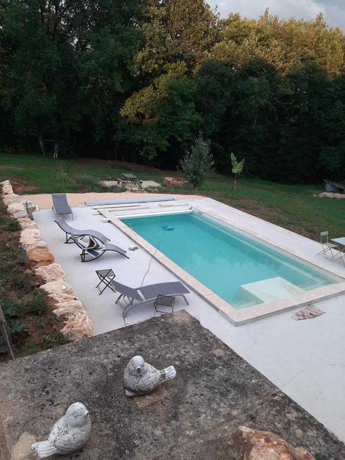 Charmant studio dans maison d'hôte dans un écrin de verdure Saint-Martin-le-Redon Extérieur photo