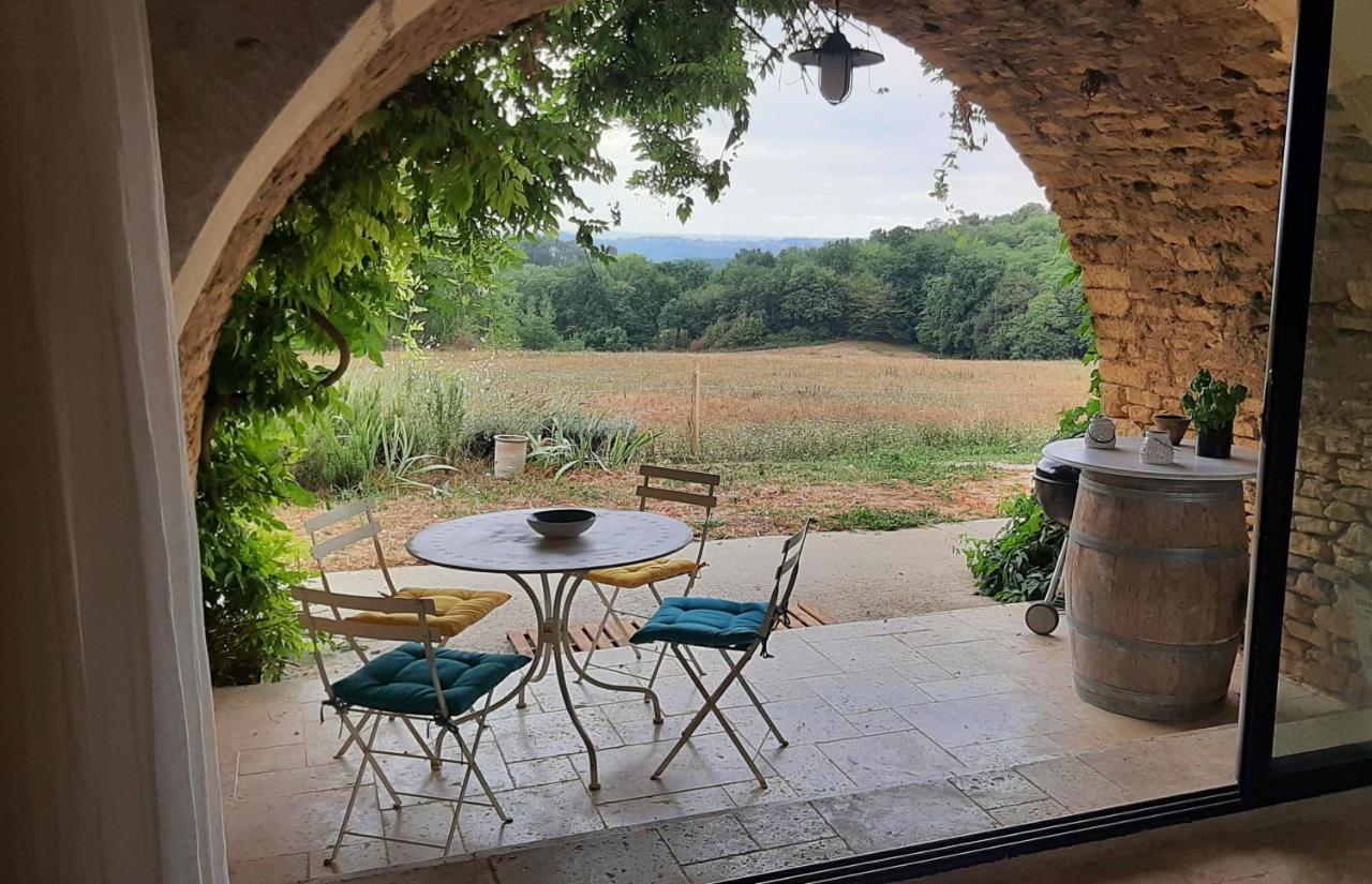 Charmant studio dans maison d'hôte dans un écrin de verdure Saint-Martin-le-Redon Extérieur photo